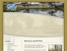 Tablet Screenshot of jjrvpark.com